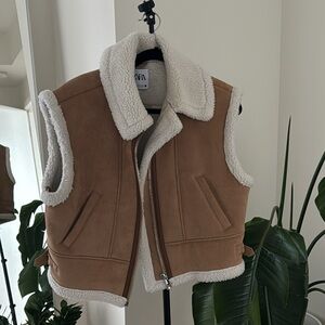 Zara Suede Vest
